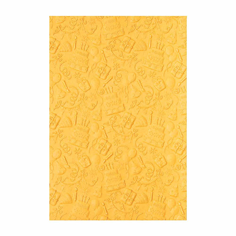 Celebrate 3-D Textured Impressions Embossing Folder - Kath Breen - Sizzix
