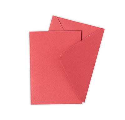 Holly Berry Cards & Envelopes, A6 - Surfacez - Sizzix
