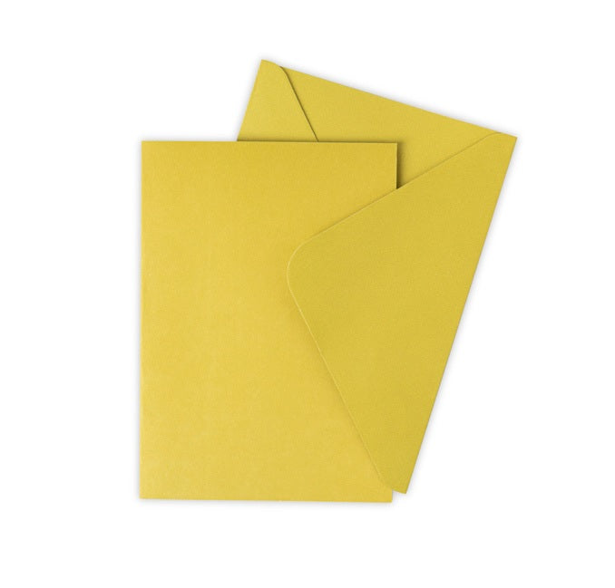Mistletoe Green Cards & Envelopes, A6 - Surfacez - Sizzix