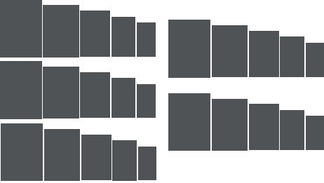 Stacked Tiles, Rectangles Framelits Dies - Tim Holtz - Sizzix