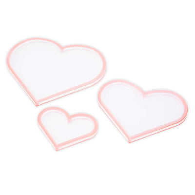 Shaker Panes, Hearts - Sizzix - Clearance