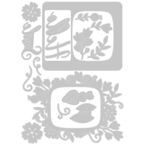 Rounded Picture Frames Thinlits Dies-Lisa Jones-Sizzix