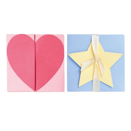 Heart & Star Card Box Thinlits Dies-Kath Breen-Sizzix