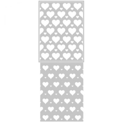 Layered Hearts Thinlits Dies - Jessica Scott - Sizzix - Clearance