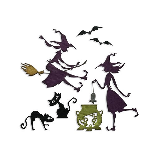 Toil & Trouble Thinlits Dies - Tim Holtz - Sizzix