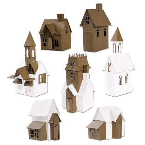 Village Collection Thinlits Dies - Tim Holtz - Sizzix