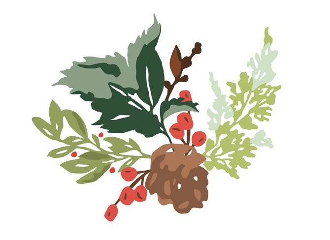 Holiday Brushstroke 