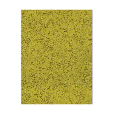 Winter Foliage 3-D Textured Impressions Embossing Folder - Kath Breen - Sizzix