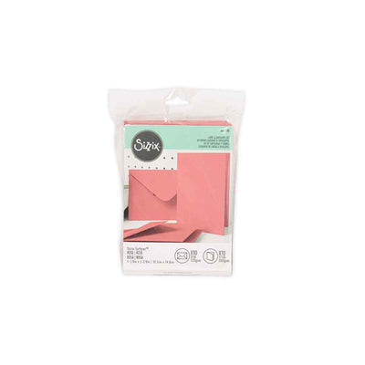 Rose A6 Card & Envelope Pack - Surfacez - Sizzix