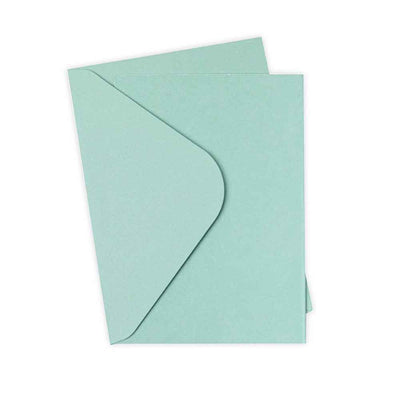Sage A6 Card & Envelope Pack - Surfacez - Sizzix
