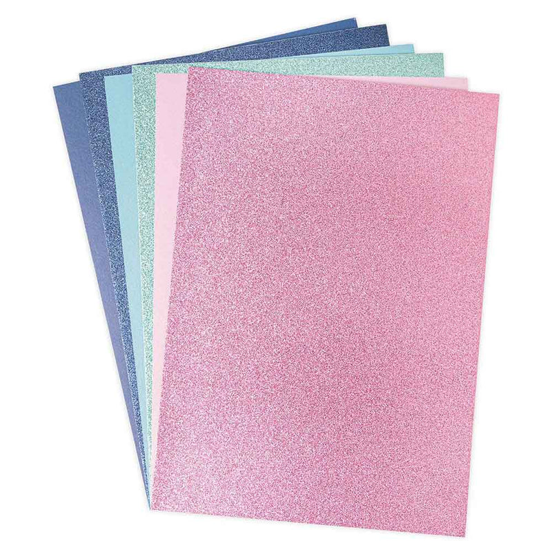 Muted Opulent Cardstock Pack, 8" x 11" - Surfacez - Sizzix
