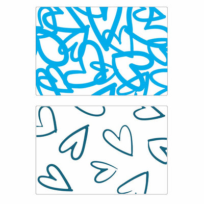 Romantic Multi-Level Textured Impressions Embossing Folder - Jennifer Ogborn - Sizzix