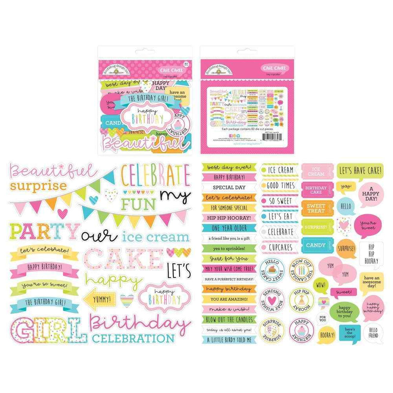 Hey Cupcake Chit Chat - Doodlebug