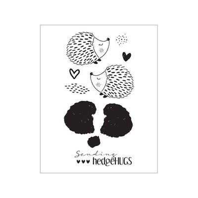 Hedgehugs Layered Clear Stamps Set - Lisa Jones - Sizzix