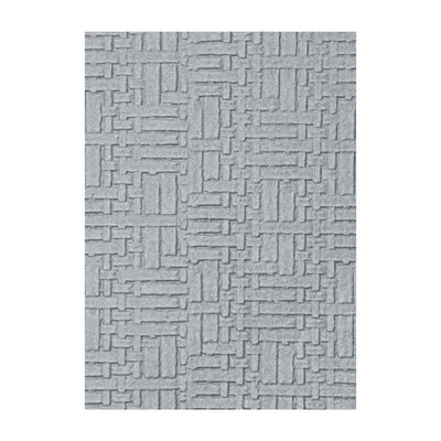 Woven Leather 3-D Textured Impressions Embossing Folder - Eileen Hull - Sizzix