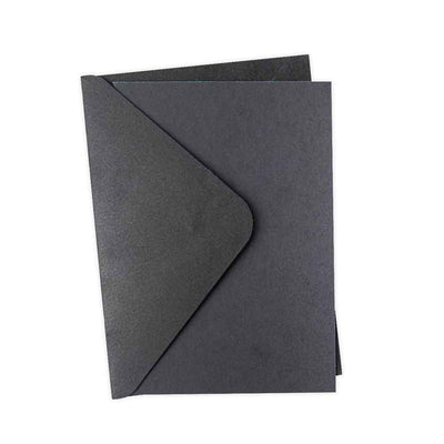 Black Card & Envelope Pack, A6 - Surfacez - Sizzix