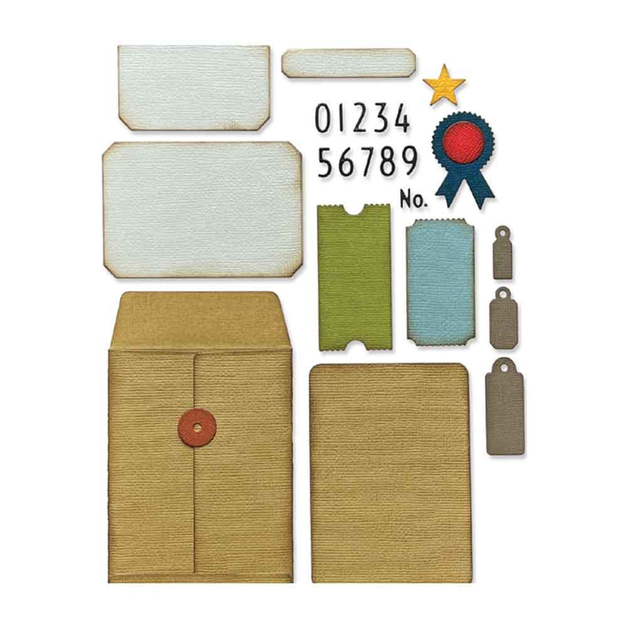 Collector Thinlits Die Set - Tim Holtz - Sizzix