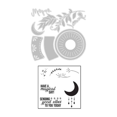 Special Wishes Framelits Dies w/ Stamps - Olivia Rose - Sizzix