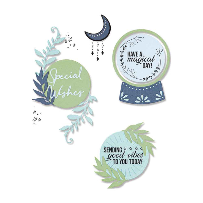Special Wishes Framelits Dies w/ Stamps - Olivia Rose - Sizzix