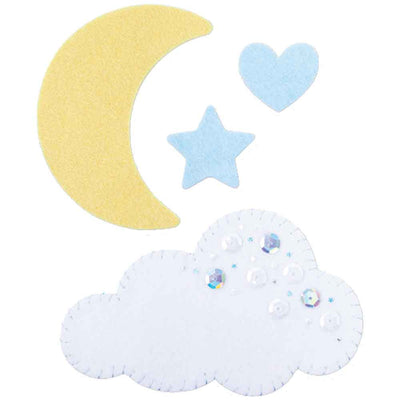 Moon & Cloud Bigz L Die - Olivia Rose - Sizzix