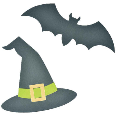 Hat, Bat & Buckle Bigz Plus Die - Jennifer Ogborn - Sizzix