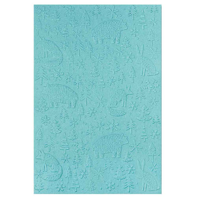 Nordic Pattern Multi-Level Textured Impressions Embossing Folder - Olivia Rose - Sizzix