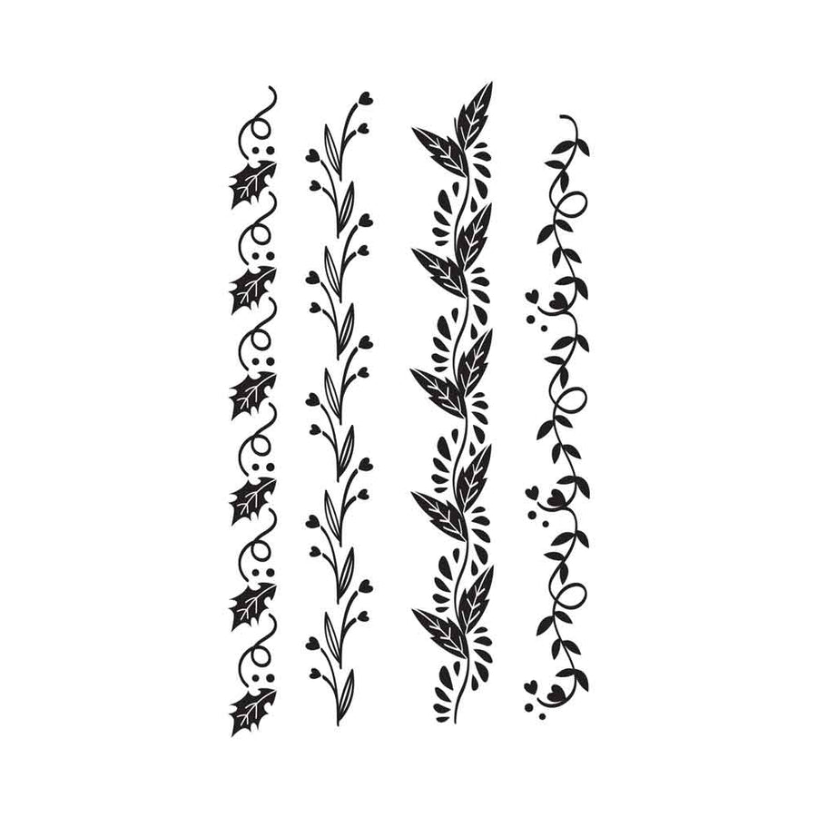 Organic Borders Clear Stamps - Olivia Rose - Sizzix