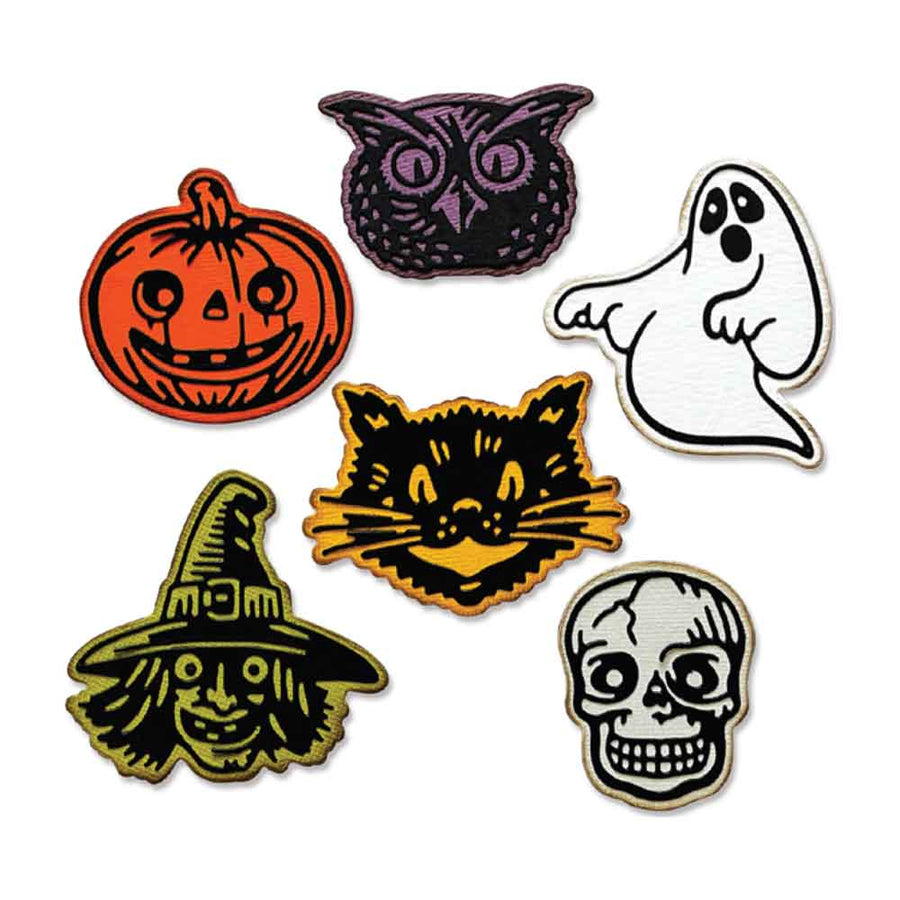 Retro Halloween Thinlits Die Set - Tim Holtz - Sizzix