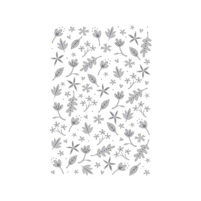Drifting Leaves Multi-Level Textured Impressions Embossing Folder - Olivia Rose - Sizzix