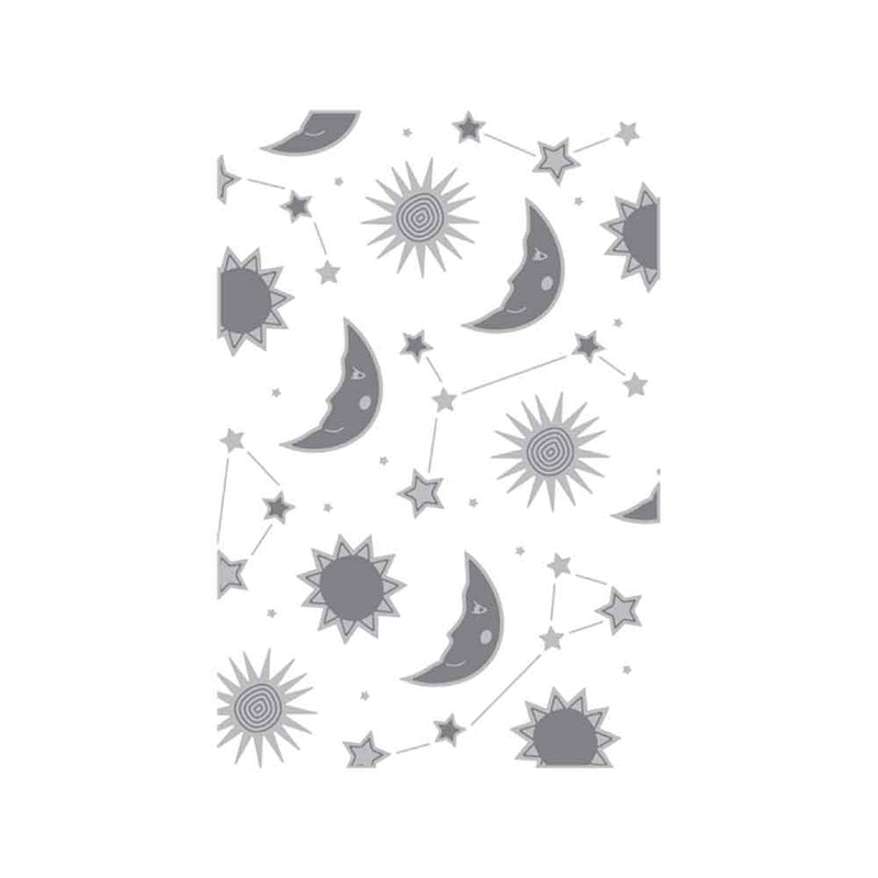Moon Light Multi-Level Textured Impressions Embossing Folder - Jennifer Ogborn - Sizzix