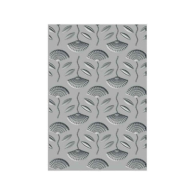 Quirky Florals 3-D Textured Impressions Embossing Folder - Kath Breen - Sizzix