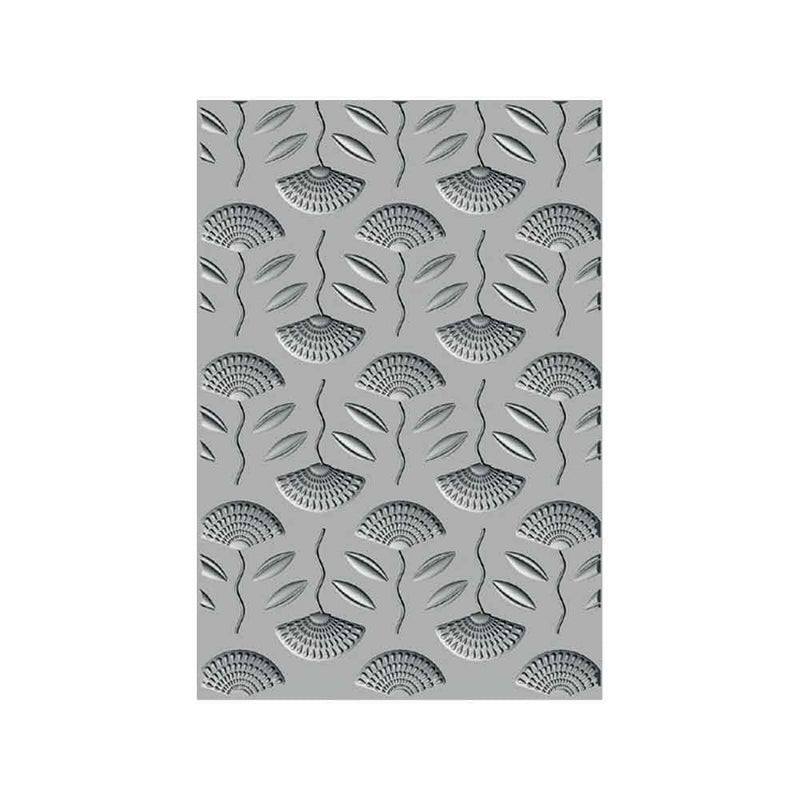 Quirky Florals 3-D Textured Impressions Embossing Folder - Kath Breen - Sizzix