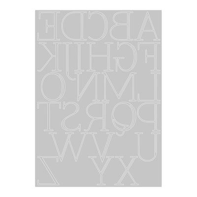 Elegant Capitals Thinlits Die - Jennifer Ogborn - Sizzix