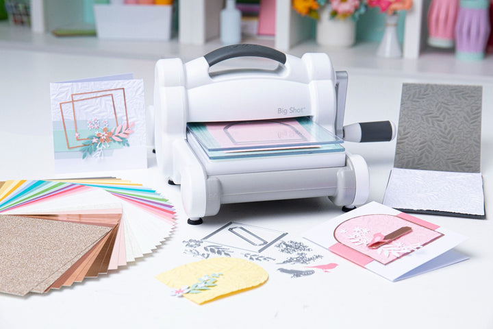 New Big Shot Starter Kit White & Gray   - Sizzix