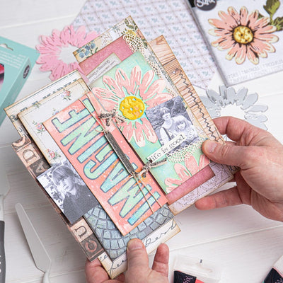 Alphanumeric Bulletin Thinlits Die Set - Tim Holtz - Sizzix