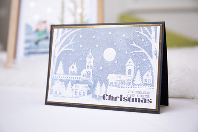 Seasonal Vibes #2 Clear Stamps  -Pete Hughes-  Sizzix
