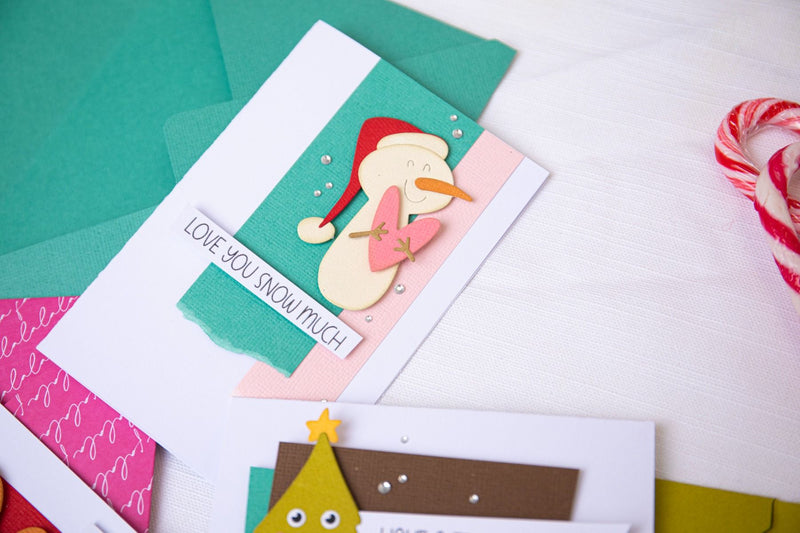 Christmas  Characters Thinlits Die w/Stamps - Pete Hughes - Sizzix