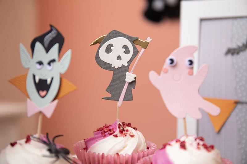 Spooky Friends Thinlits Die w/Stamp  - Pete Hughes - Sizzix