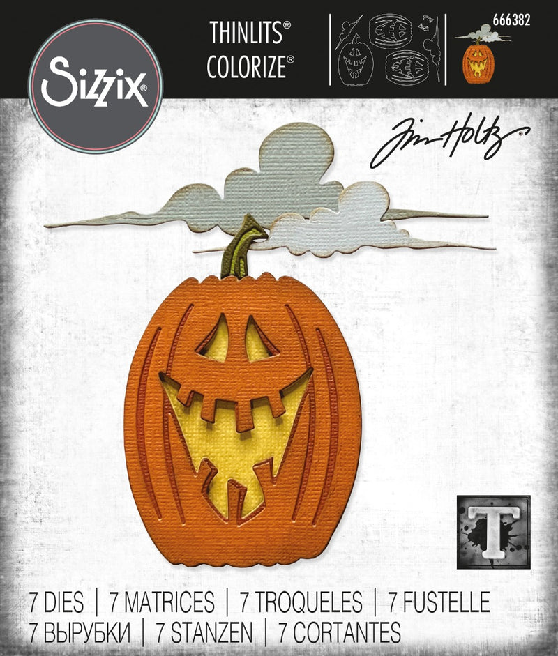 Edison Colorize -Thinlits Die-Tim Holtz- Sizzix