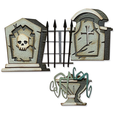 Graveyard Colorize Thinlits Die-Tim Holtz- Sizzix