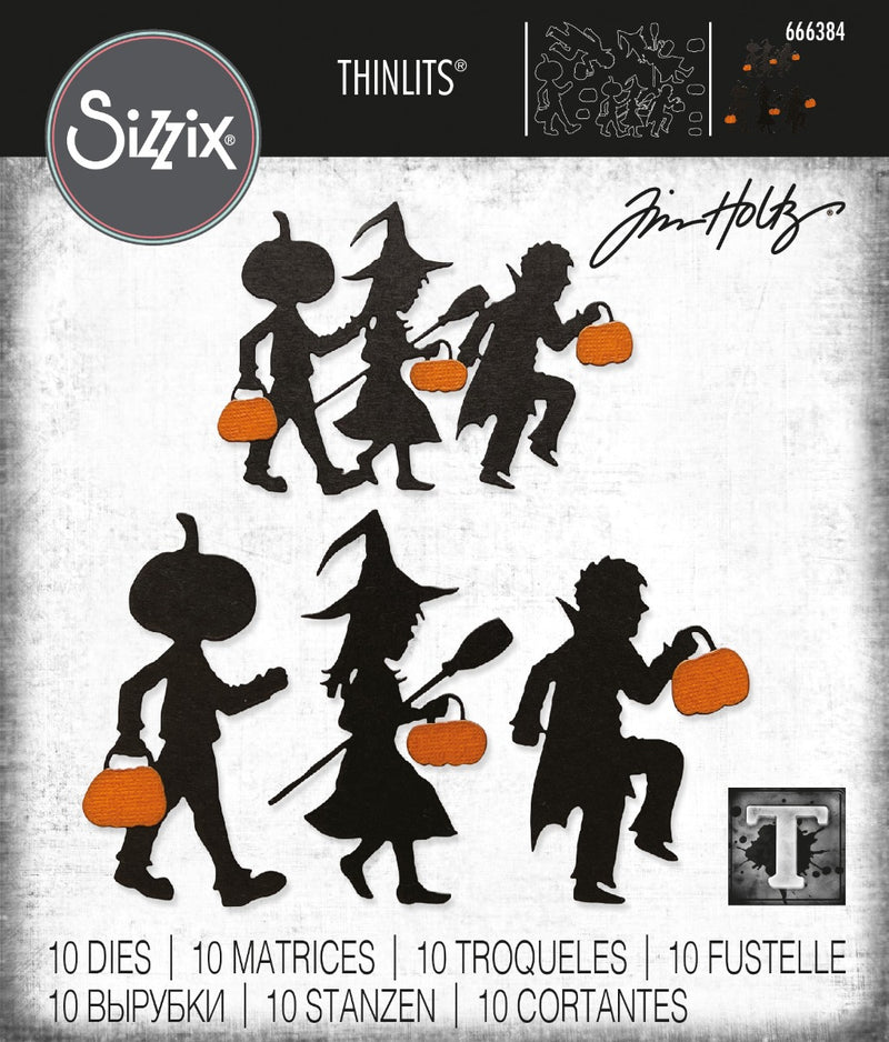 Halloween Night Thinlits Die-Tim Holtz- Sizzix
