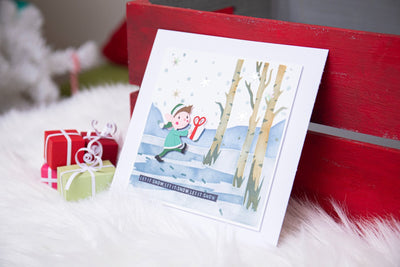 Seasonal Vibes #1 Clear Stamps  -Pete Hughes-  Sizzix
