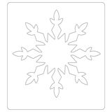 Bigz Die Ornate Snowflake - Sizzix