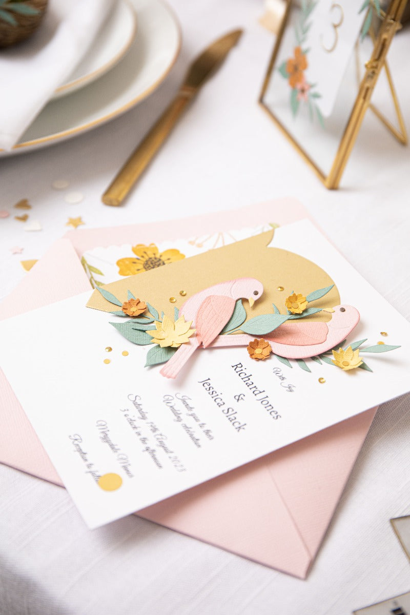 Sweet Birds Thinlits Die - Lisa Jones - Sizzix