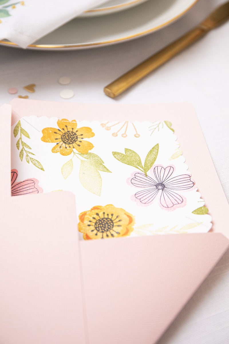 Layered Stamps Set Summer Blossoms by Lisa Jones - Sizzix - Clearance