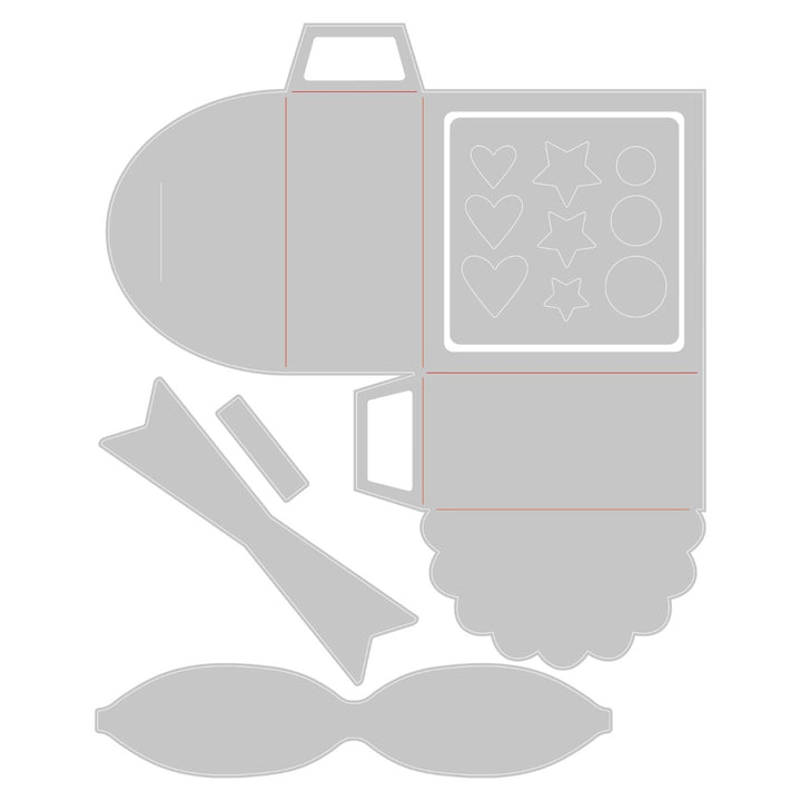 Treat Box Thinlits Die - Jennifer Ogborn - Sizzix