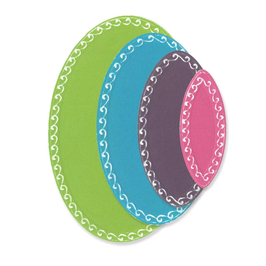 Fanciful Clare Classic Ovals Framelits Die Set by Stacey Park - Sizzix