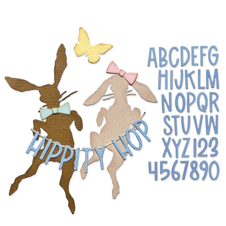 Vault Hippity Hop Thinlits Die Set by Tim Holtz - Sizzix
