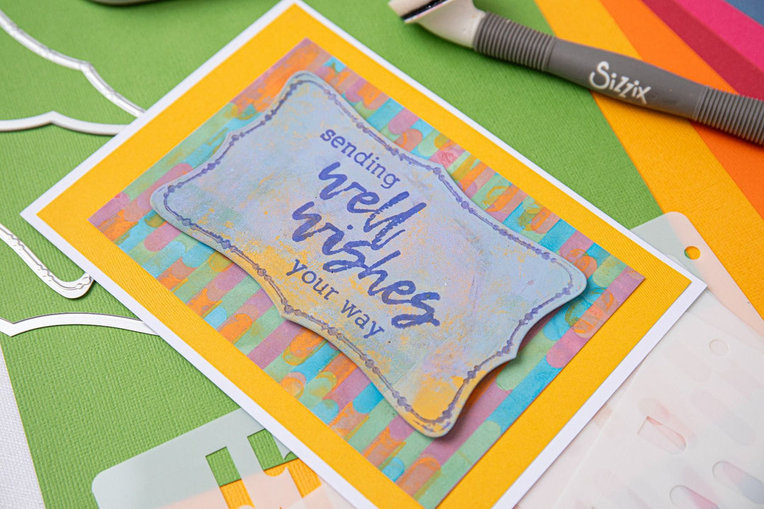 View 3 of Downtown A6 Layered Stencils (Cosmopolitan series) by Stacey Park - Sizzix