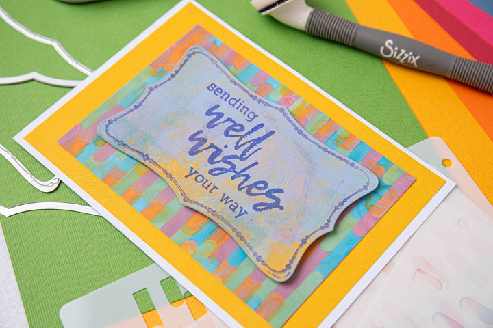 View 3 of Downtown A6 Layered Stencils (Cosmopolitan series) by Stacey Park - Sizzix